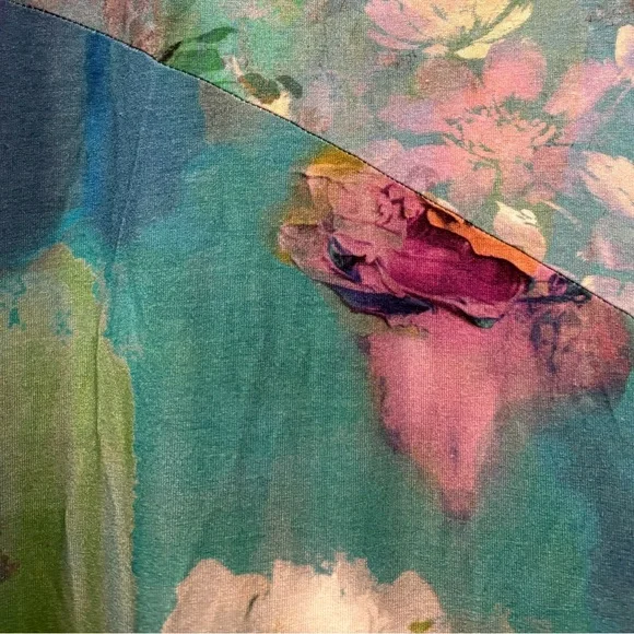 NWOT Soft Surroundings Santiago Lakeview Sleeveless Maxi Dress Women’s Medium - Picture 6 of 9